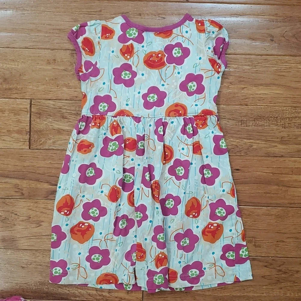 Hanna Andersson TEA Pink and Purple Dress Bundle